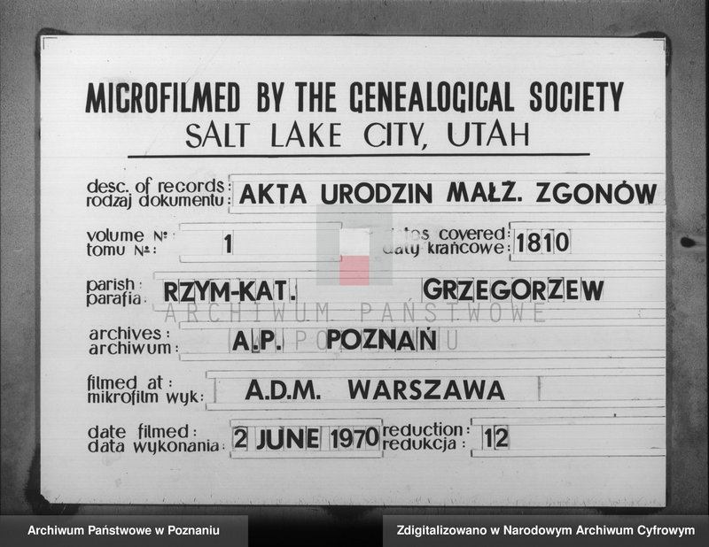 image.from.unit.number "Akta urodzeń, małżeństw, zgonu."