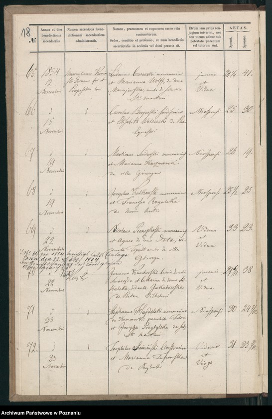 Obraz 12 z jednostki "Księga małżeństw"