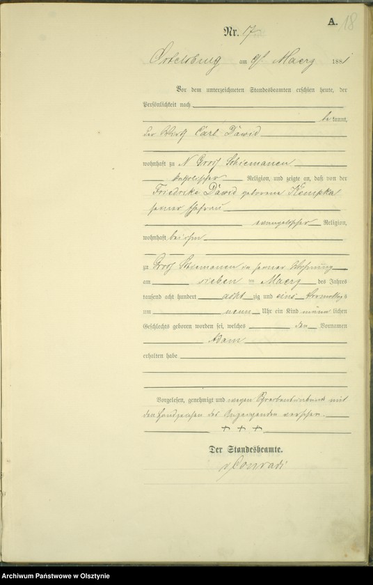 image.from.unit.number "Geburts-Haupt-Register Nr 1 - 99"