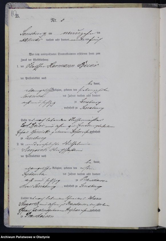 image.from.unit.number "Heiraths-Haupt-Register Nr 1 - 69"