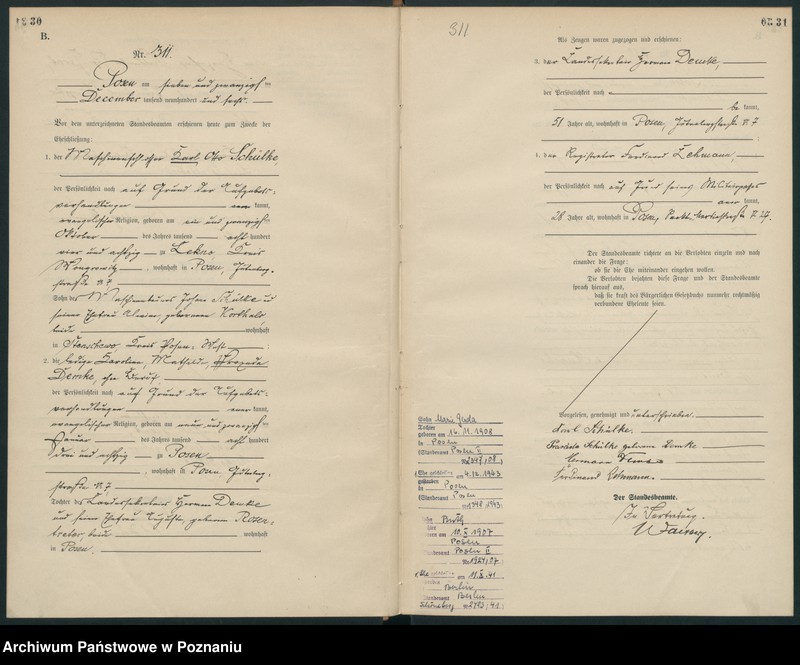 Obraz 18 z jednostki "Księga miejscowa małżeństw"