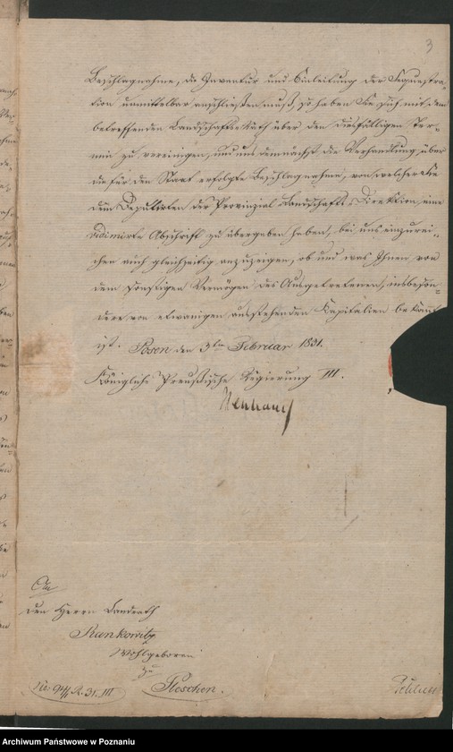 Obraz 6 z jednostki "A. betr. den nach dem Königreich Polen ausgetrittenen Gutsbesitzer Ludwik von Sczaniecki zu Boguszyn"