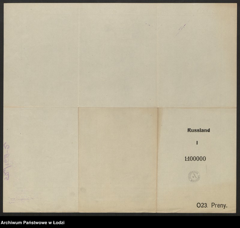 Obraz 4 z jednostki "Karte des westlichen Russlands O 23 Premy"