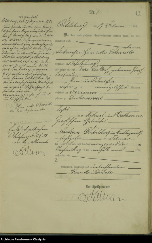 image.from.unit.number "Sterbe-Haupt-Register Nr 1 - 77"