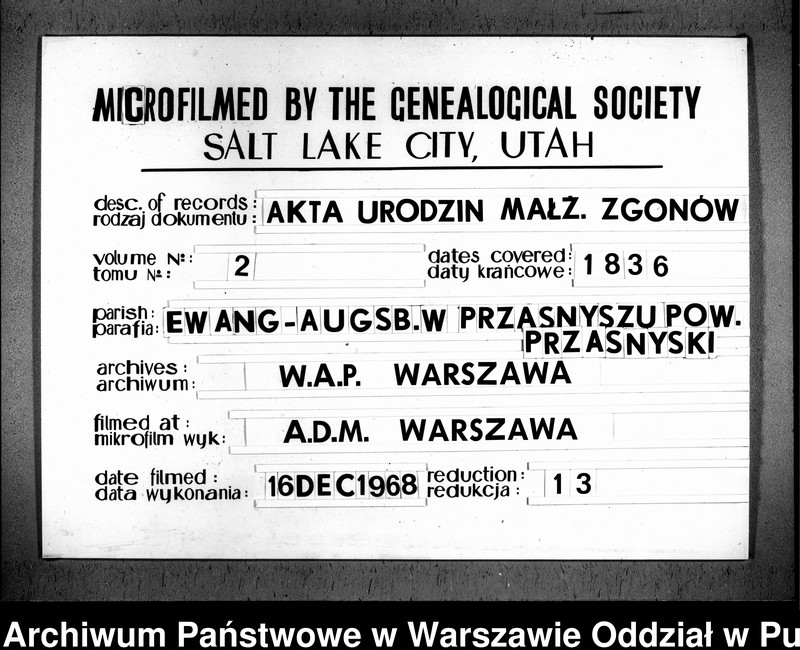 image.from.unit.number "Akta urodzeń, małżeństw i zgonów"