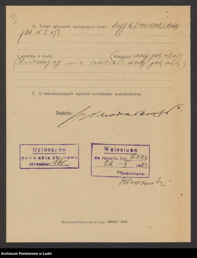 Obraz 11 z jednostki "Szyja Przedecki- pończoszarnia"