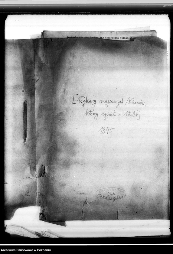 Obraz 4 z jednostki "Wykazy miejscowych Niemców, którzy zginęli w 1939 roku"