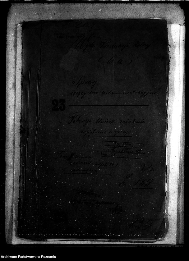 Obraz 4 z jednostki "Sprawy szczegółowo-- administracyjne Petencje, wnioski, zażalenia, zapytania o opinię"