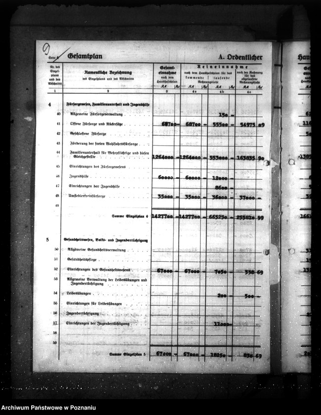 Obraz 13 z jednostki "Landkreis Kalisch- Haushaltssetzung nebst Haushaltsplan"