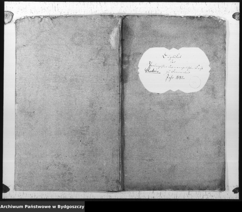 image.from.unit.number "Duplicat der Trauregister der evangelischen Kirche zu Inowrazlaw Jahr 1842"