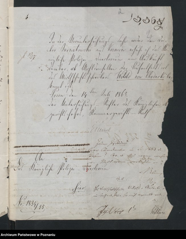 Obraz 5 z jednostki "A. betr. Witold von Chodacki aus Fabianowo"