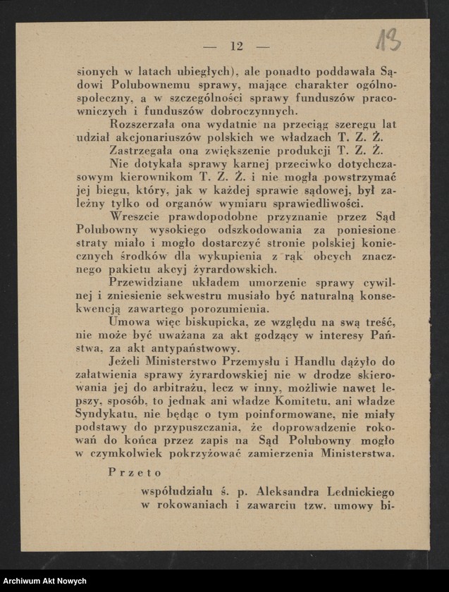 image.from.unit.number "Lednicki Wacław; Załączniki: "orzeczenie Sądu Obywatelskiego" (broszura); L.1"