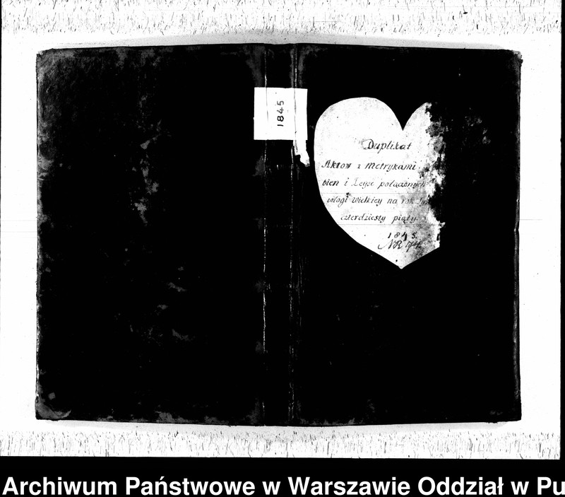 Obraz 2 z jednostki "Akta urodzeń, małżeństw i zgonów"