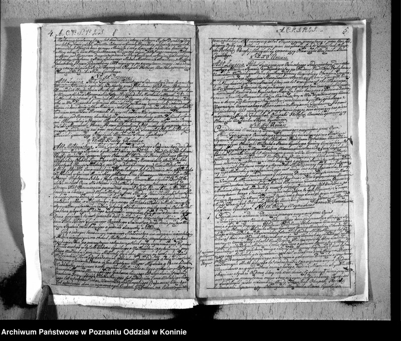 Obraz 5 z jednostki "Akta urodzonych, zaślubionych, zmarłych"