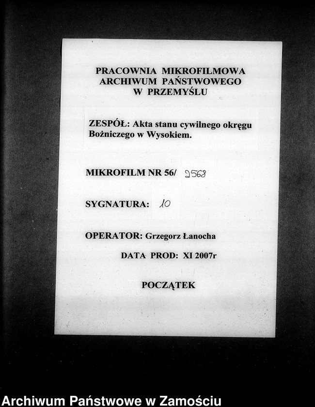 image.from.unit.number "Akta urodzeń, małżeństw, zgonów"