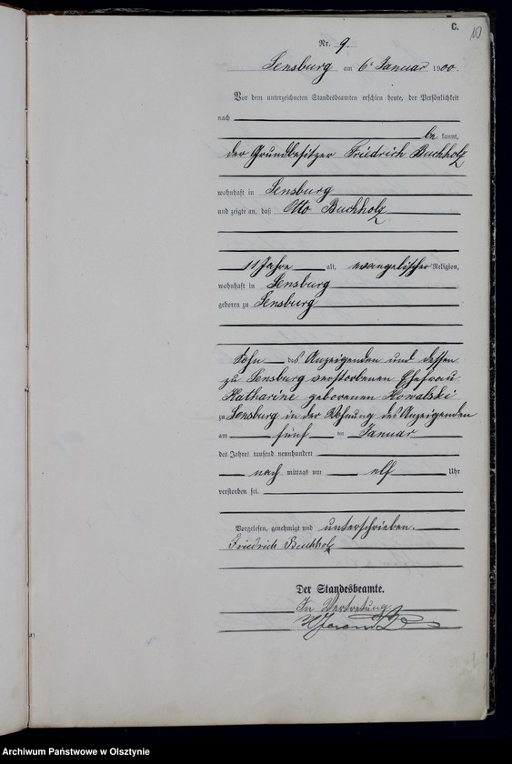 image.from.unit.number "Sterbe-Haupt-Register Nr 1 - 217"