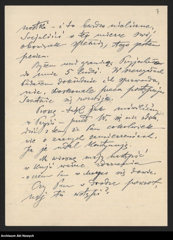 image.from.unit.number "Lieberman Herman, działacz PPS. Kontakty opozycji. Działalność W. Witosa."