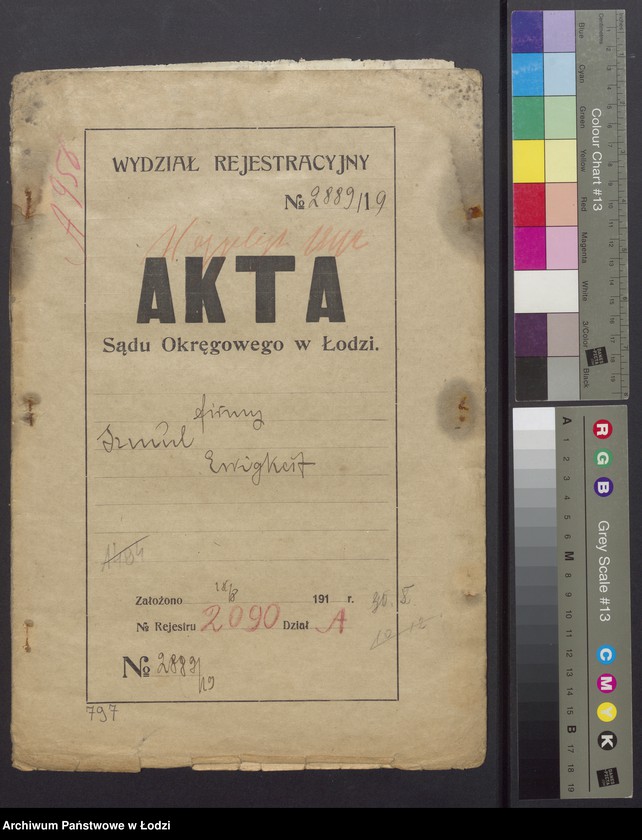 Obraz 2 z jednostki "Szmul Ewigkeit – zakład i magazyn krawiecki"