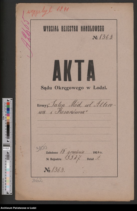 Obraz 2 z jednostki ""Salon Mód- Aalterowa i Kosakówna"- prowadzenie pracowni kapeluszy damskich"