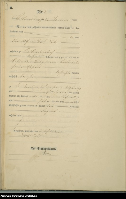 image.from.unit.number "Geburts-Haupt-Register Nr 1 - 127"