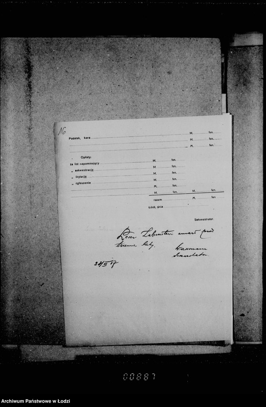 Obraz 20 z jednostki "Rozkład II"