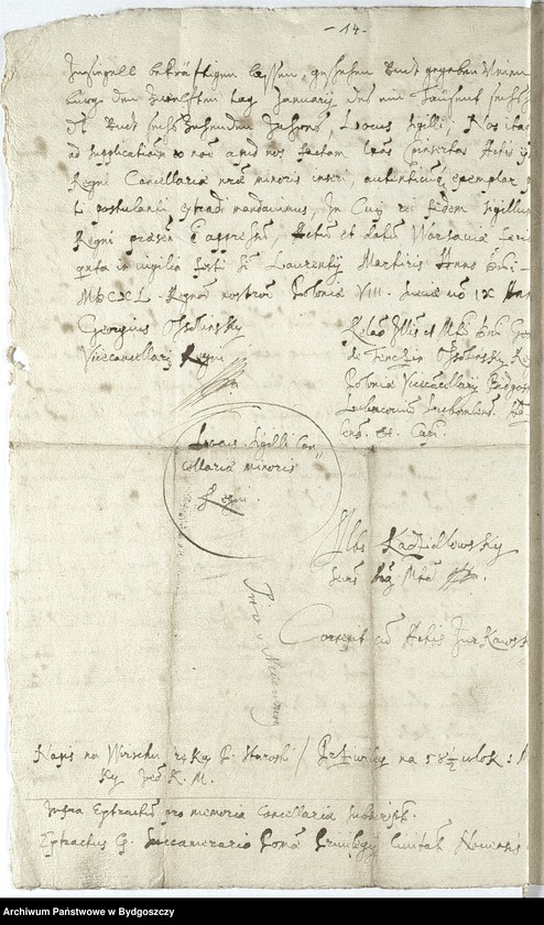 image.from.unit.number "[Odpisy dokumentu Krzyżackiego dla miasta Nowego z roku 1350 i korespondencja z Archiwum w Królewcu z 1641 r.]"