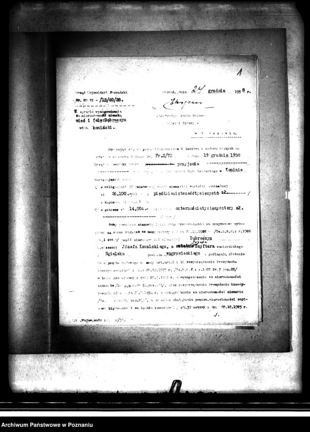 image.from.unit.number "/Sprawy parcelacyjne majątku Dąbroszyn powiatu konińskiego"