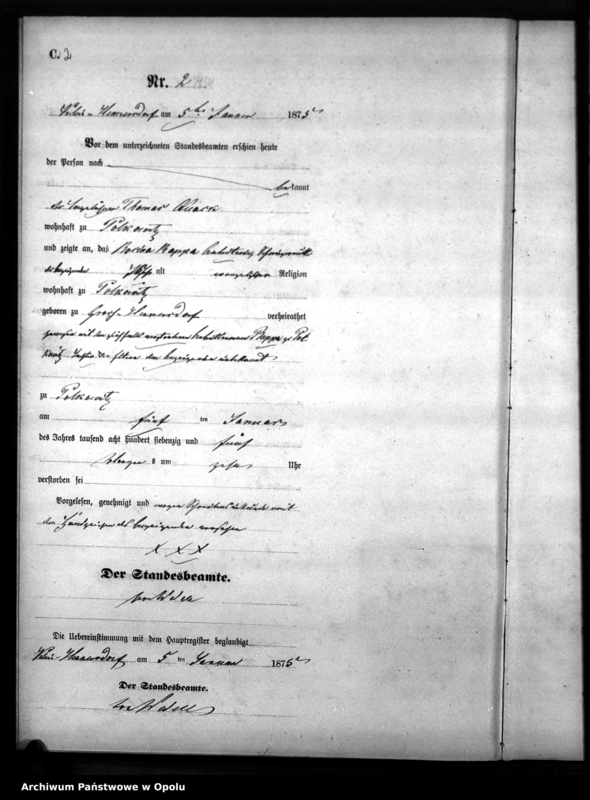 image.from.unit.number "Sterbe-Neben-Register des Standesamtsbezirks Hennersdorf [1875]"