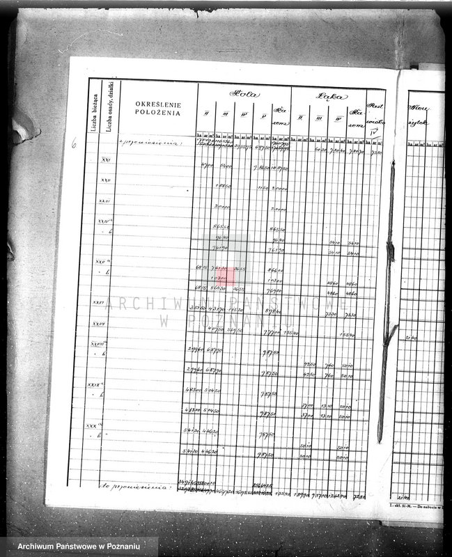 Obraz 12 z jednostki "Tymczasowy rejestr pomiarowy majątku Słębowo powiatu żnińskiego"