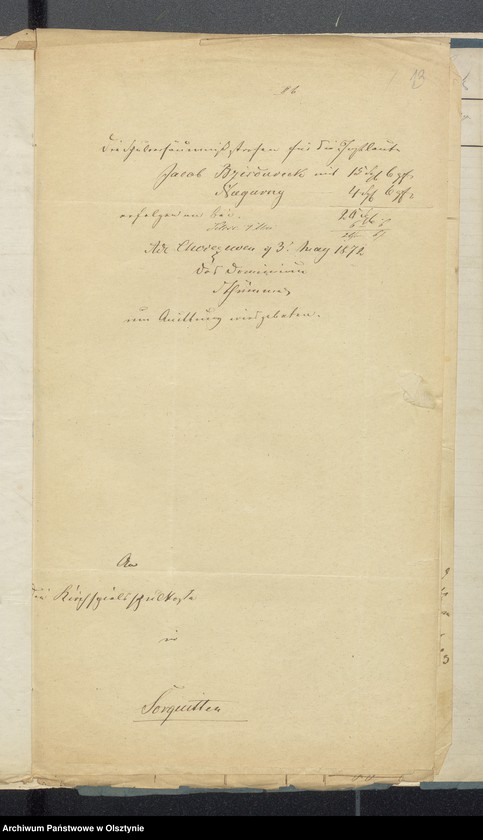 image.from.unit.number "Sorquittensche Schul-Kassen Rechnung aller Einnahme und Ausgabe"