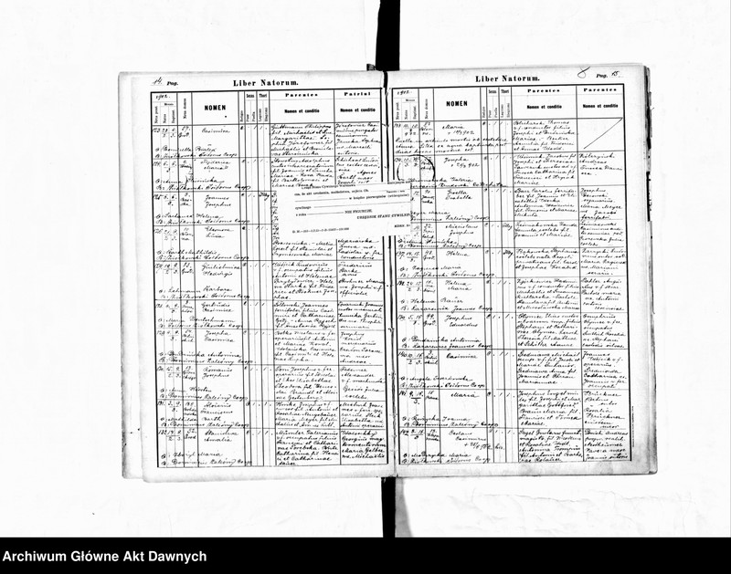 image.from.unit.number "Parafia: Lwów, parafia św. Anny. Dekanat: Lwów. Księga metrykalna urodzeń, ślubów i zgonów dla całej parafii miejskiej i wsi Kleparów."
