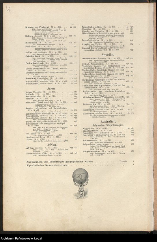 Obraz 6 z jednostki "Andrees Handatlas. Vierte auflage. Bielefeld und Leipzig 1900"