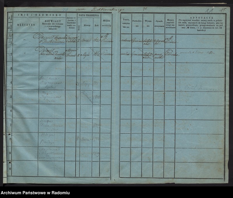 image.from.unit.number "/Księga ludności stałej m. Radomia/ 67- 91"