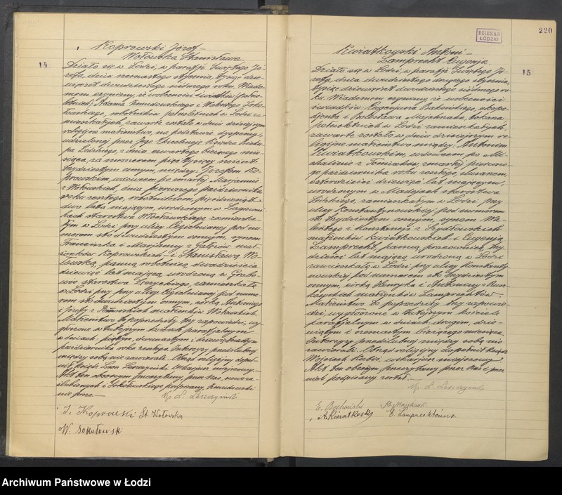 Obraz 10 z jednostki "Akta małżeństw"