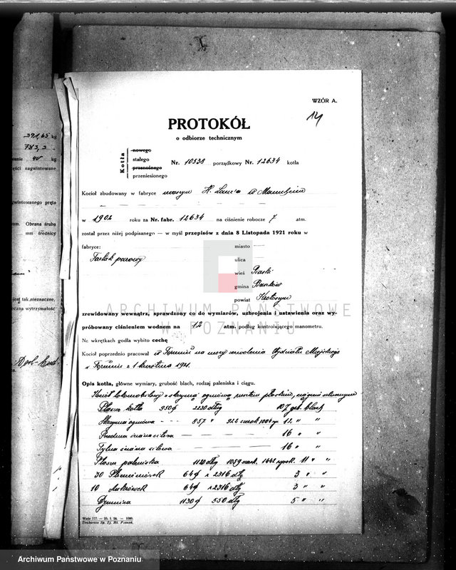 image.from.unit.number "Tartak Olg. Czartoryskiego w Piaskach, pow. krotoszyński nr woj. kotła 5787"