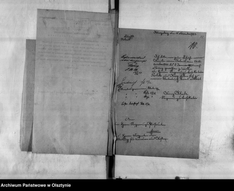 image.from.unit.number "Personal-Akten den Regierungsobersekretär als Büreauvorsteher Franz Schulz"