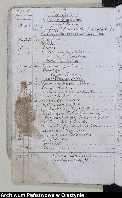image.from.unit.number "Kirchen-Rechnung über Einnahme und Ausgabe"