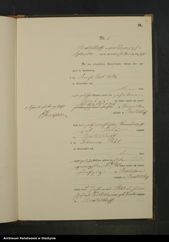 image.from.unit.number "Heiraths-Neben-Register Nr 1 - 9"