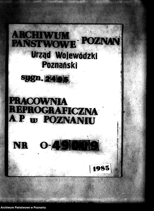 Obraz 14 z jednostki "Majątek Zbiersk powiaty kaliski i koniński przymusowy wykup"