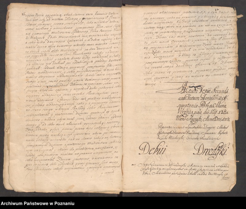 Obraz 17 z jednostki "Acta consularis officii civitatis Posnaniae."