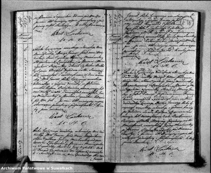 image.from.unit.number "Akta Umarłych w Gminie Mirosławskiey w R-u 1814 od dnia 1-go Stycznia do ostatniego Grudnia"