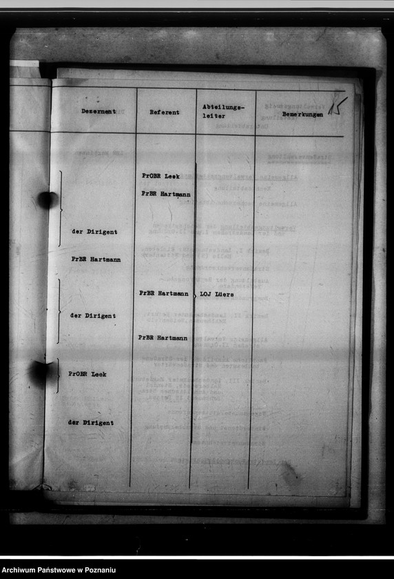 Obraz 19 z jednostki "[Schemat organizacyjny Wydziału III oraz Provinzialverwaltung w Saksonii]."