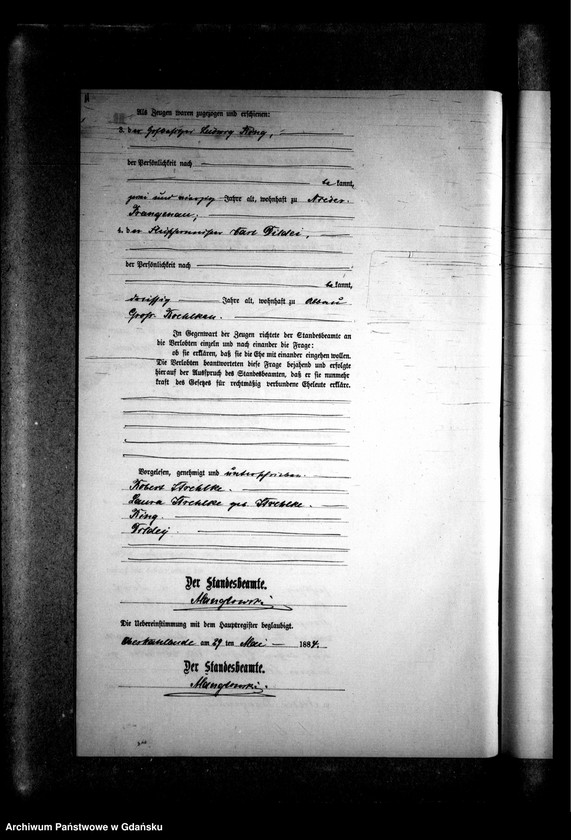 Obraz 16 z jednostki "Księga małżeństw"