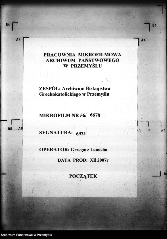 Obraz 1 z jednostki "[Kopie ksiąg metrykalnych parafii Małastów z filiami Ropica Ruska, Pętna (dekanat Gorlice)]"