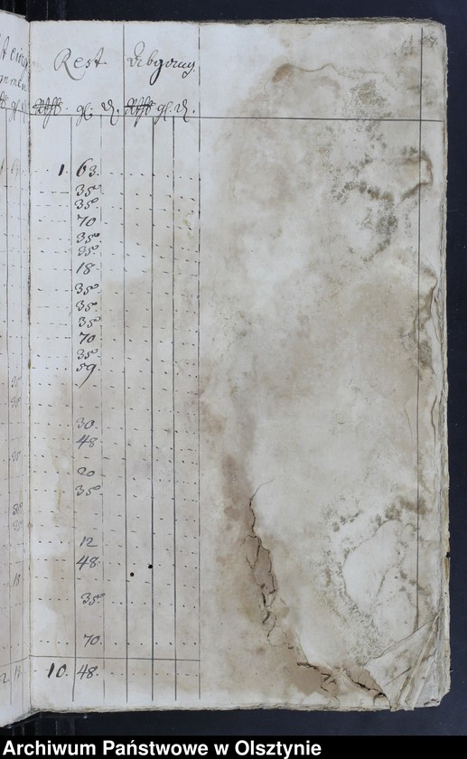 image.from.unit.number "Jahr-Rechnung von aller Einnahme und Ausgabe-Geld, wie auch Bau Rechnung"