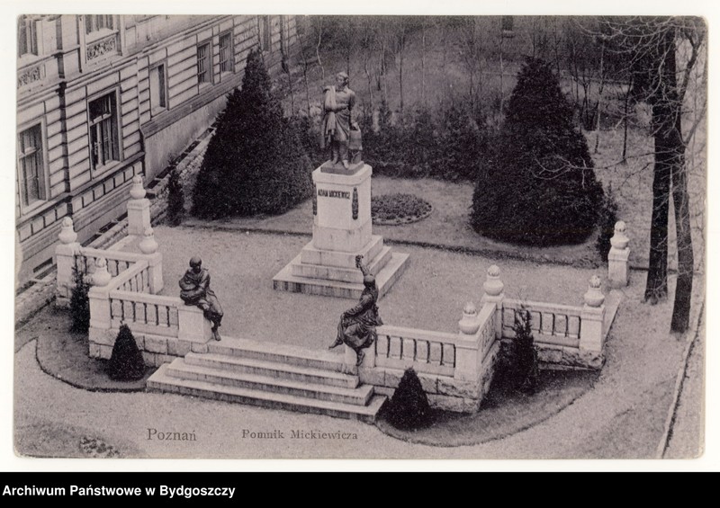 image.from.unit.number "Poznań. Pomnik Mickiewicza"