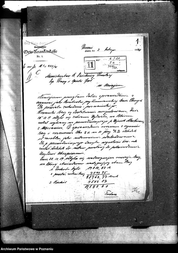 Obraz 6 z jednostki "Ziemiańskie kasy chorych"