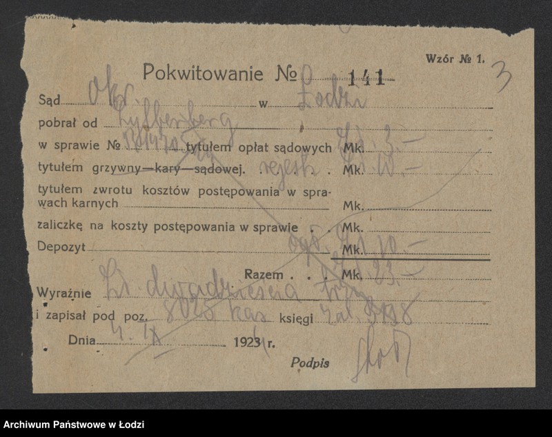 Obraz 5 z jednostki "Mincia Zylberger – sprzedaż kapeluszy damskich"