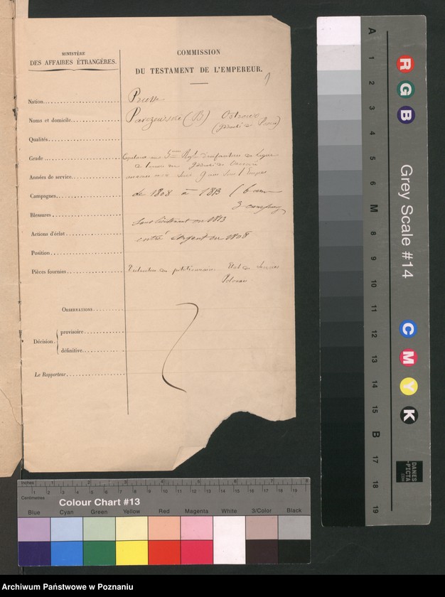 Obraz 4 z jednostki "A. betr. Familie von Parczewski"