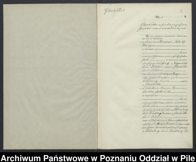Obraz 4 z jednostki "Księga małżeństw"